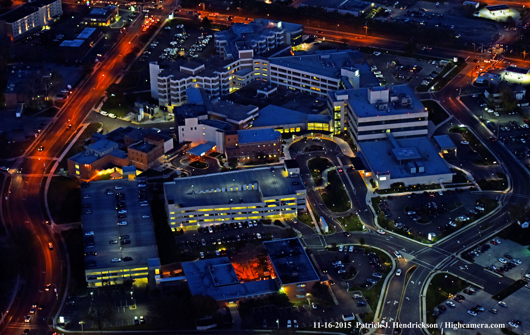 PRMC at night